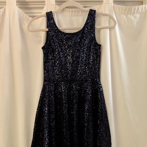 delia*s Blue Sequin Dress